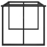 Pieds de table à manger cadre en O 180x80x73 cm acier 645847645847
