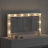 Miroir de vanité Blanc 80 x 45 x 18 cm Verre et bois composite 645849645849