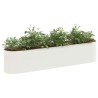 Jardin surélevé Blanc 200 x 40 x 40 cm 645852645852