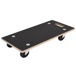 Chariot de Transport 6 pcs Gris Contreplaqué 645854645854