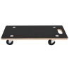 Chariot de Transport 6 pcs Gris Contreplaqué 645854645854