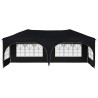 Tente de fête pop-up 575 x 288 x 245 cm Anthracite Tissu Oxford 645858645858