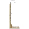 Douche d'extérieur 223 cm Naturel 645860645860