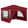 Tente de fête pop-up 288 x 288 x 245 cm Bordeaux Tissu Oxford 645882645882