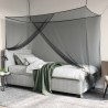 Filet anti-moustiques pour lit 156 mailles Noir Polyester 645885645885