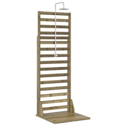 Douche d'extérieur 225 cm Naturel 645887645887