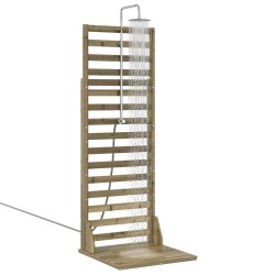 Douche d'extérieur 225 cm Naturel 645887645887