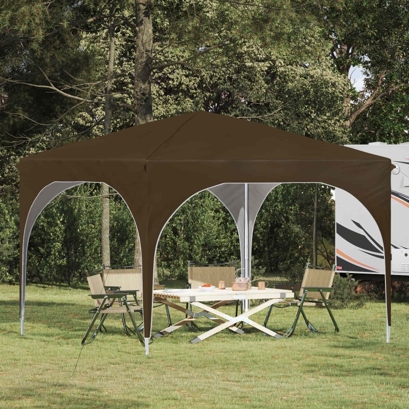 Tente de fête pop-up 290 x 290 x 245 cm Taupe 645890645890
