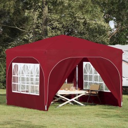 Tente de fête pop-up 290 x 290 x 245 cm Bordeaux 645899645899