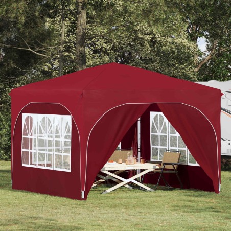 Tente de fête pop-up 290 x 290 x 245 cm Bordeaux 645899645899