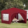 Tente de fête pop-up 290 x 290 x 245 cm Bordeaux 645899645899