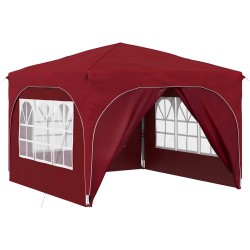 Tente de fête pop-up 290 x 290 x 245 cm Bordeaux 645899645899