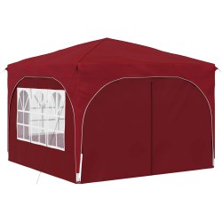 Tente de fête pop-up 290 x 290 x 245 cm Bordeaux 645899645899