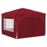 Tente de fête pop-up 290 x 290 x 245 cm Bordeaux 645899645899