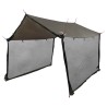 Tarp de camping avec murs en maille Marron Gris 645914645914