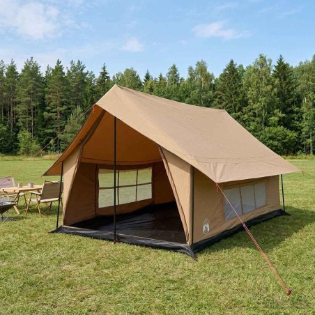 Tente Cabane Marron 340 x 246 x 210 cm Polycoton 645939645939