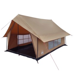 Tente Cabane Marron 340 x 246 x 210 cm Polycoton 645939645939