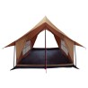 Tente Cabane Marron 340 x 246 x 210 cm Polycoton 645939645939