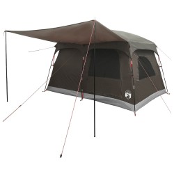 Tente familiale Marron Gris 380 x 260 x 190 cm Polyester 645944645944