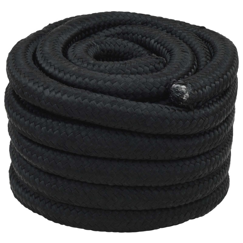 Corde de bateau 10 m 4 Noir PP 645954645954
