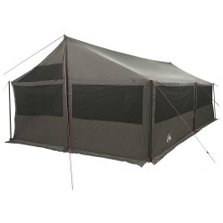 Tente familiale avec toit Marron gris 600 x 400 x 268 cm 645962645962