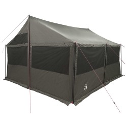 Tente familiale avec toit Marron gris 450 x 400 x 265 cm 645963645963