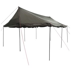 Tente familiale avec toit Marron gris 450 x 400 x 265 cm 645963645963