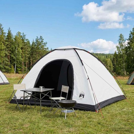 Tente de camping avec toit Blanc Occultant 335 x 275 x 180 cm 645967645967