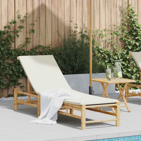 Transat avec coussins 55 x 199 x 30 cm en bambou 645968645968
