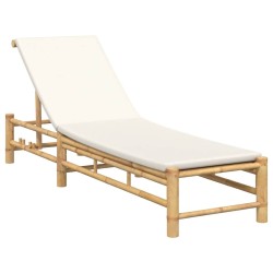 Transat avec coussins 55 x 199 x 30 cm en bambou 645968645968