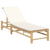 Transat avec coussins 55 x 199 x 30 cm en bambou 645968645968