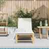 Transat avec coussins 55 x 199 x 30 cm en bambou 645968645968