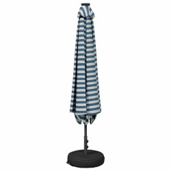 Parasol de jardin avec lumières LED et base 200 x 300 cm 645986645986