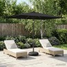 Parasol de jardin avec lumières LED et base 200 x 300 cm 645999645999