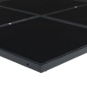 Ensemble à manger de jardin 9pcs coussins noir résine tressée 646038646038