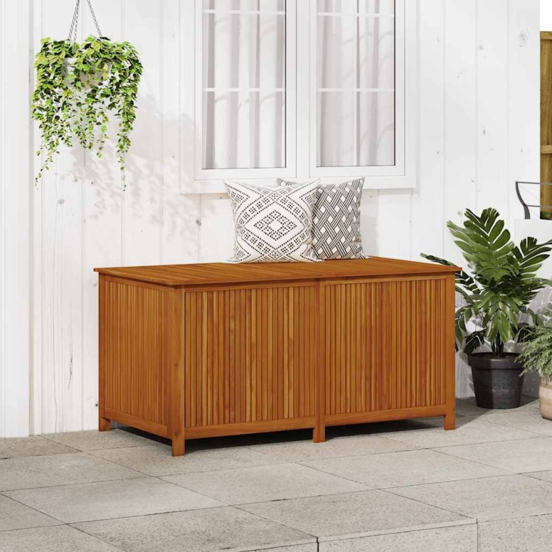 Boîte de rangement de jardin 150x80x75 cm Bois d'acacia solide 646039646039