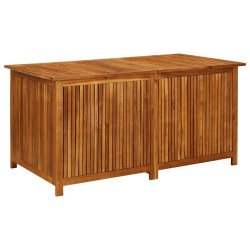 Boîte de rangement de jardin 150x80x75 cm Bois d'acacia solide 646039646039