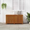 Boîte de rangement de jardin 150x80x75 cm Bois d'acacia solide 646039646039
