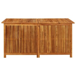 Boîte de rangement de jardin 150x80x75 cm Bois d'acacia solide 646039646039