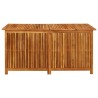 Boîte de rangement de jardin 150x80x75 cm Bois d'acacia solide 646039646039
