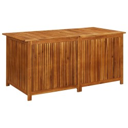 Boîte de rangement de jardin 150x80x75 cm Bois d'acacia solide 646039646039