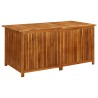 Boîte de rangement de jardin 150x80x75 cm Bois d'acacia solide 646039646039