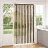 Rideau anti-insectes en chenille Marron foncé et beige 646051646051