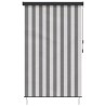 Store enrouleur Anthracite et blanc 120 x 250 cm 646058646058