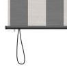 Store enrouleur Anthracite et blanc 120 x 250 cm 646058646058