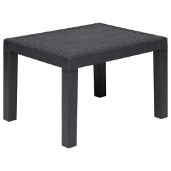 Ensemble salon avec coussin 3 pcs Anthracite PP 646103646103