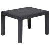 Ensemble salon avec coussin 3 pcs Anthracite PP 646103646103