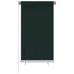 Store roulant d'extérieur 85 (l) x 140 (H) cm HDPE vert foncé 646114646114