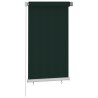 Store roulant d'extérieur 85 (l) x 140 (H) cm HDPE vert foncé 646114646114