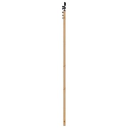Porte coulissante ORKDAL Naturel et Noir 73,5 x 198,5 cm 646115646115